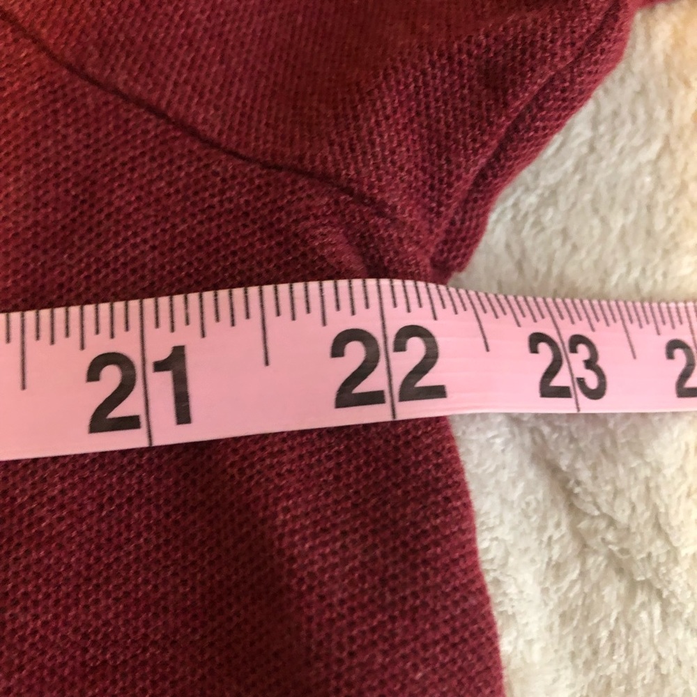 Vineyard Vines red men’s 1/4 zip pullover medium - Picture 11 of 13